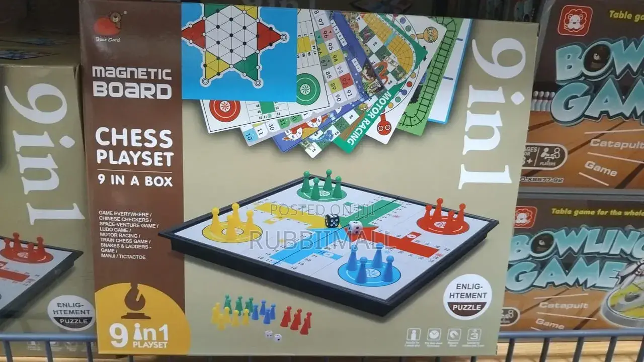Chess Play Set 9 in 1