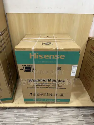 8 KGS Hisense Washing Machine With Steam Wash