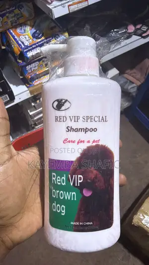 Red Vip Special Shampoo for Brown Dogs - 500ml