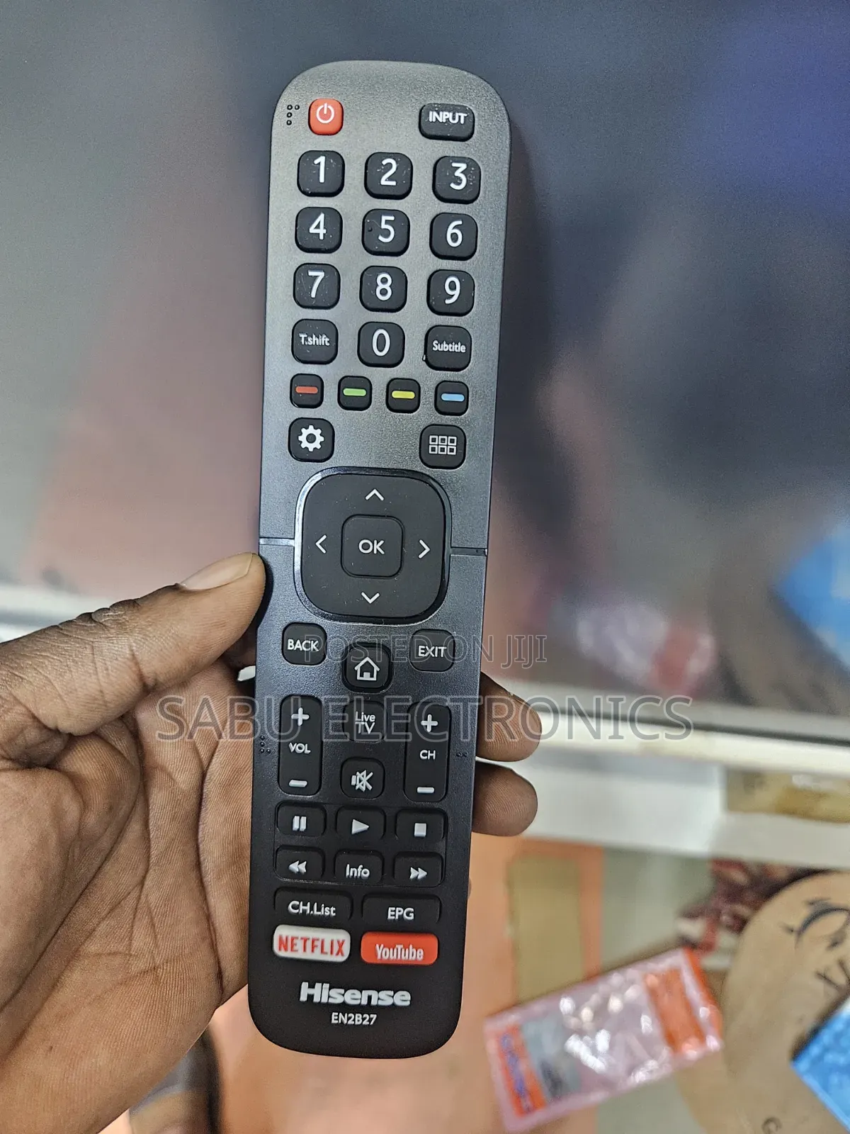 Hisense En2b27 Smart Tv Replacement Remote Control – Netflix Youtube