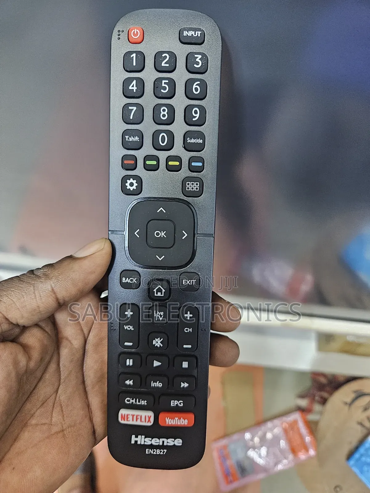 Hisense En2b27 Smart Tv Replacement Remote Control – Netflix Youtube