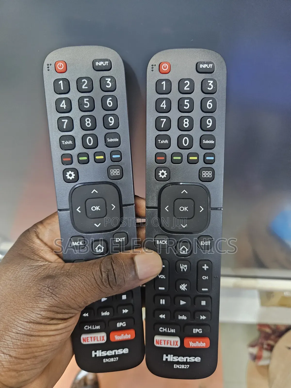 Hisense En2b27 Smart Tv Replacement Remote Control – Netflix Youtube