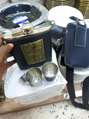 Stainless Steel Hip Flask Set