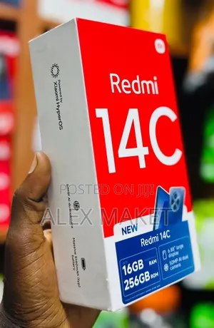 New Xiaomi Redmi 14C 256 GB Black