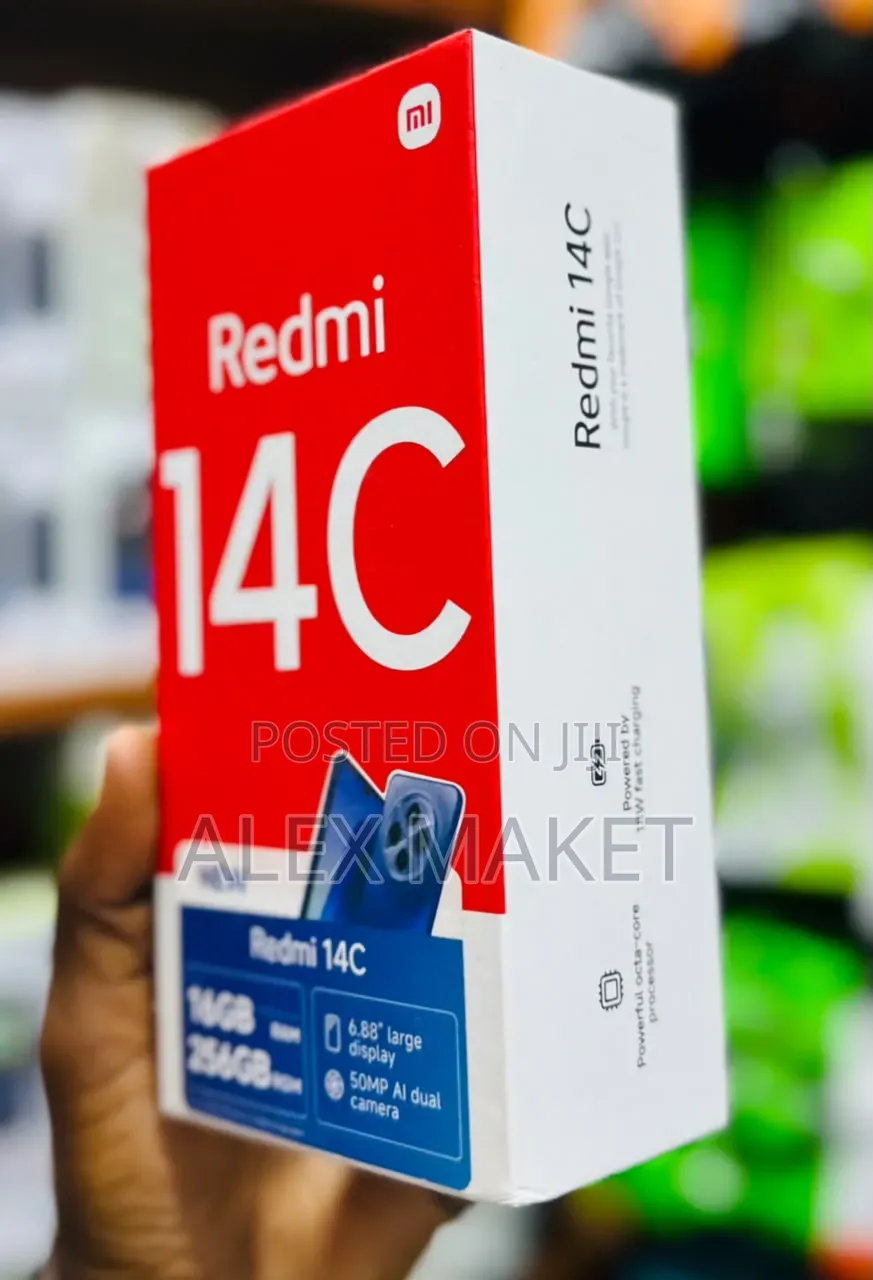 New Xiaomi Redmi 14C 256 GB Silver