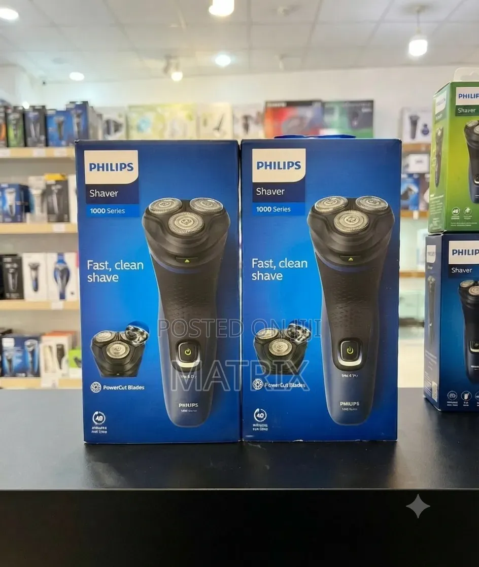 Rechargeable Philips Smoother Shaver 1000 Series