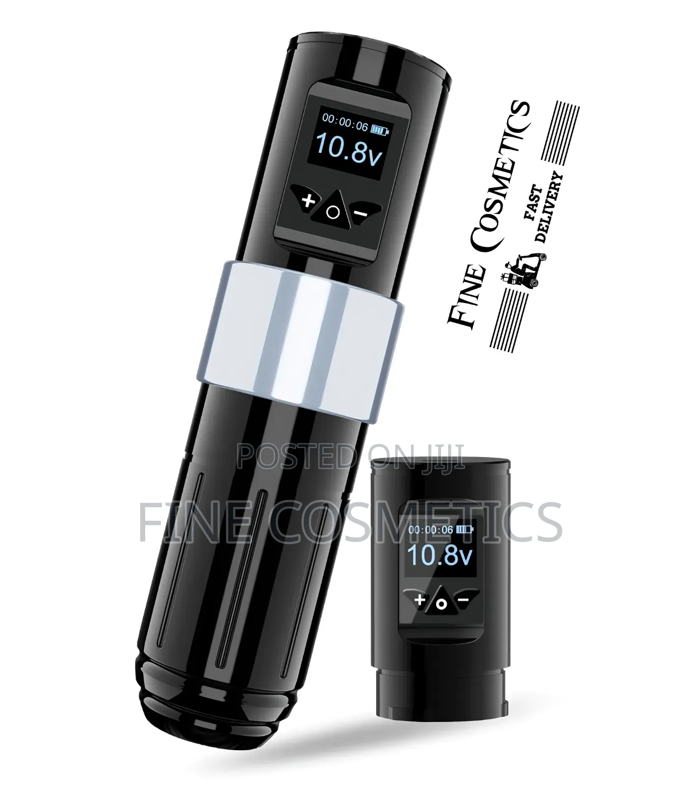 Two Batteries Premium Rechargeable Wireless Tattoo Machine Cordles Gun