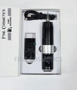 Two Batteries Premium Rechargeable Wireless Tattoo Machine Cordles Gun