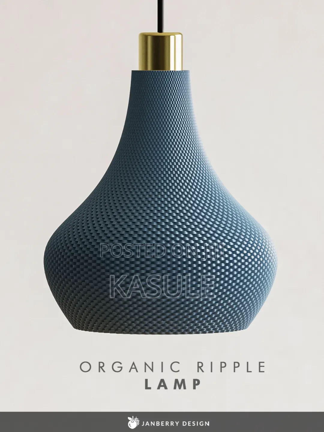 Organic Ripple Lamp