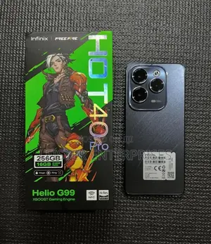 New Infinix Hot 40 Pro 256 GB Black