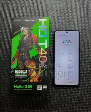 New Infinix Hot 40 Pro 256 GB Black