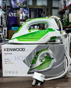 Kenwood 2600w Steam Iron With Ceramic Soleplate, Spray, Steam