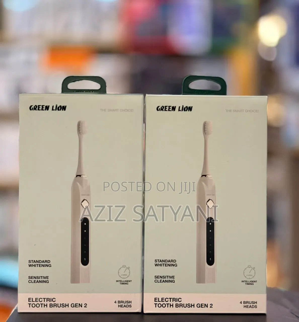Green Lion Electric Toothbrush (Gen-2)