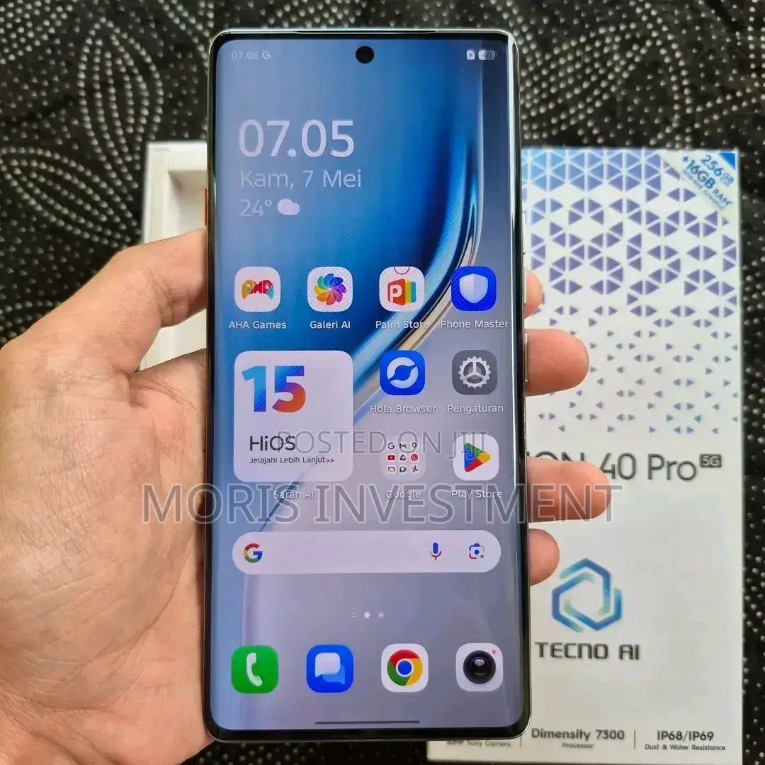 New Tecno Camon 40 Pro 5G 256 GB Gray