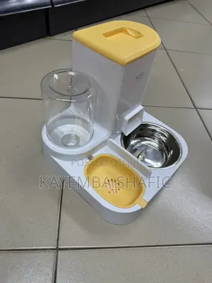 2-in-1 Automatic Pet Feeder and Water Dispenser Bowl