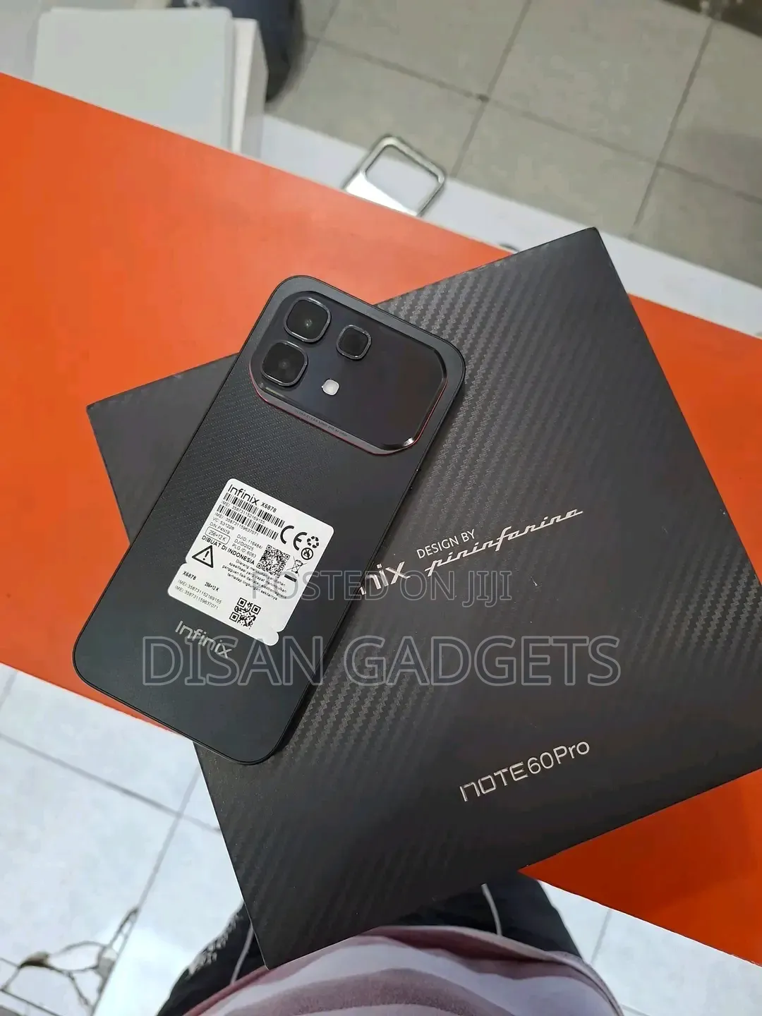 New Infinix Note 60 Pro 256 GB Black
