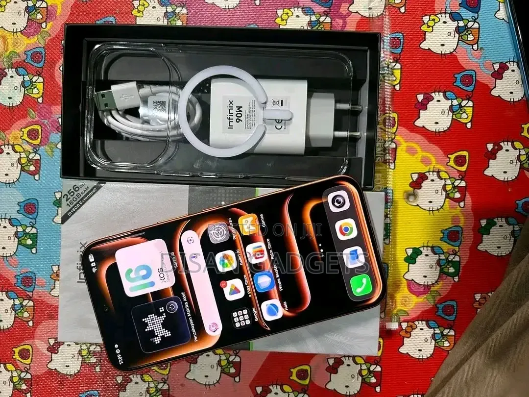 New Infinix Note 60 Pro 256 GB Black