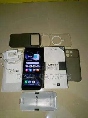 New Infinix Note 60 Pro 256 GB Black