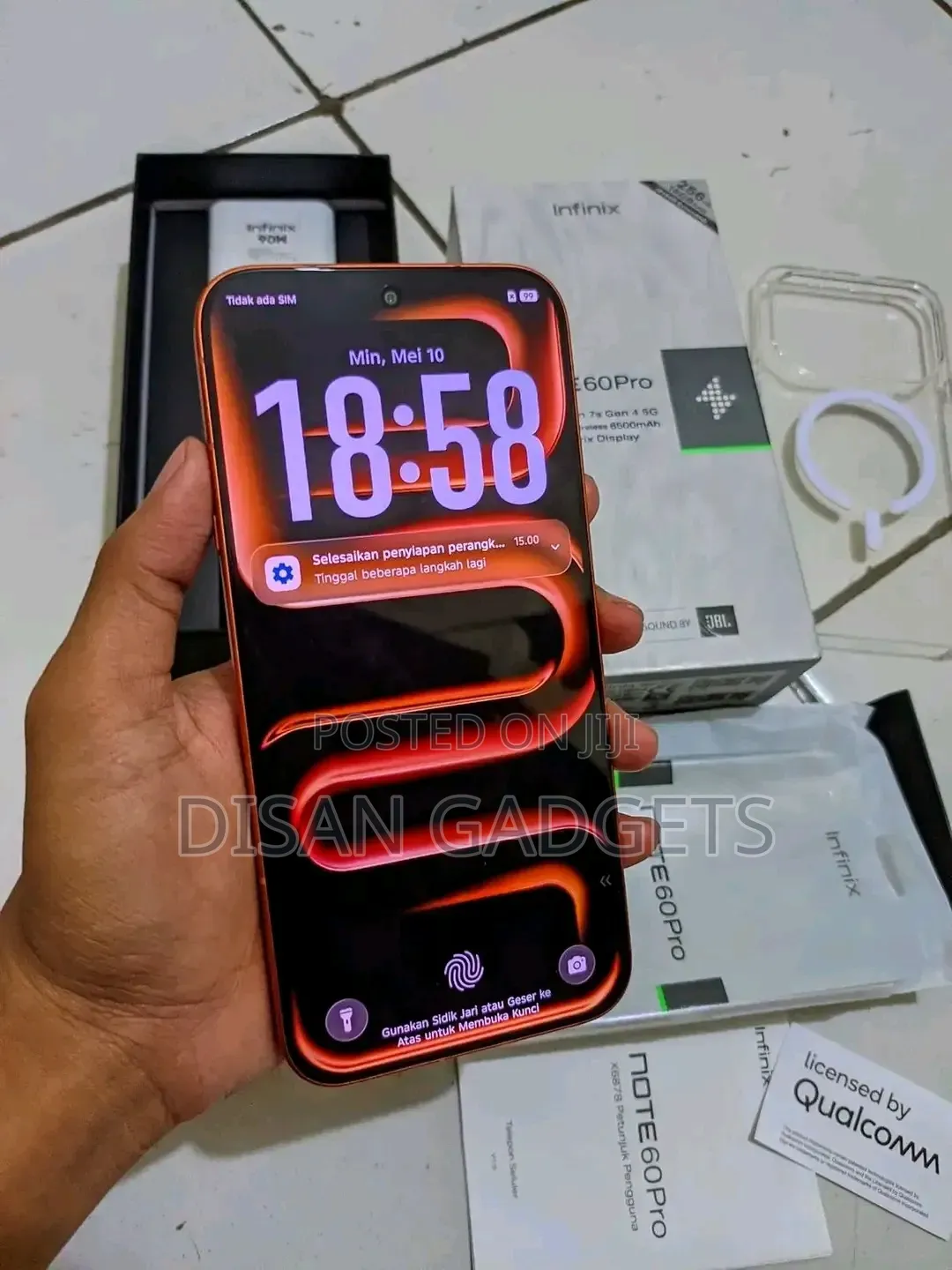 New Infinix Note 60 Pro 256 GB Orange