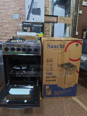 Saachi Cooker 50by50 2 Electric and 2gas