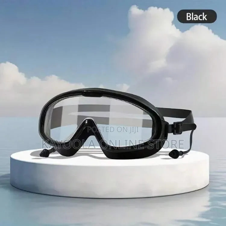 Adults Wide View Swimming Goggles Anti Fog Glasses