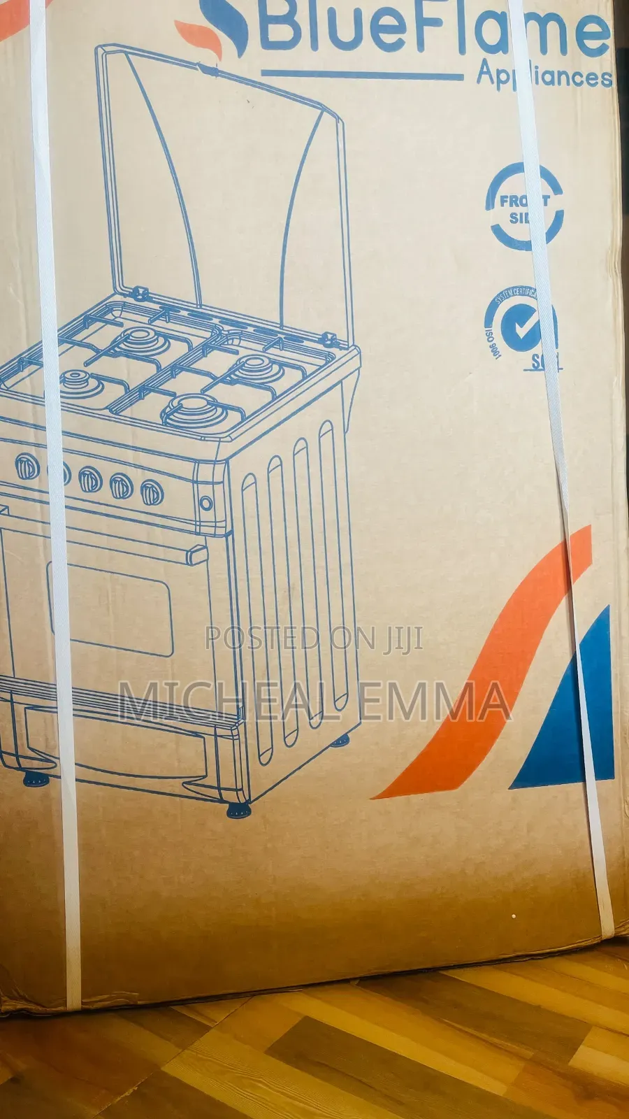 Blue Flame 50x50 Cooker 3gas, 1 Electric