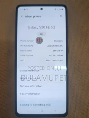 Samsung Galaxy S20 FE 5G 128 GB Blue