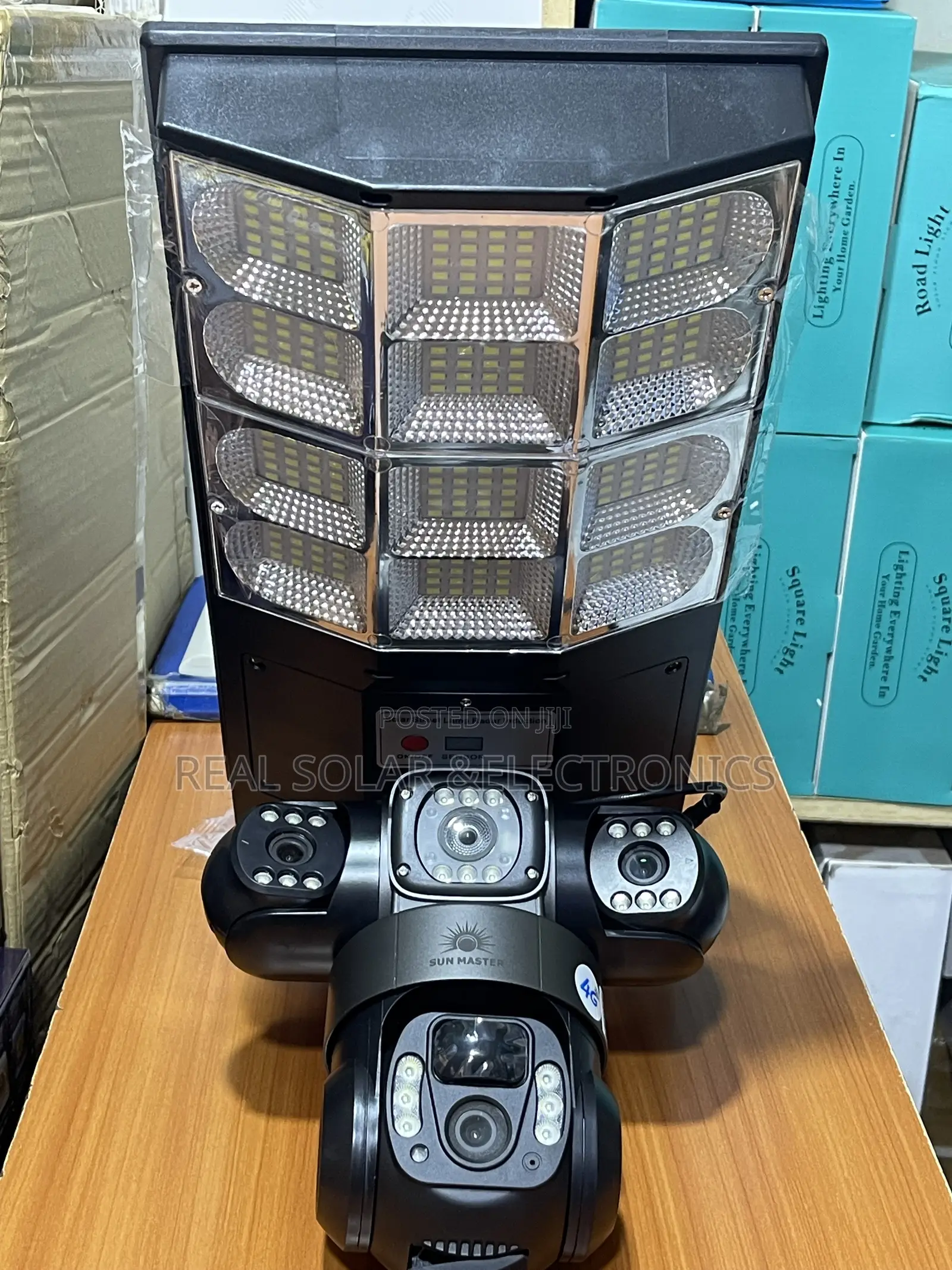 300w Solar Street Light With Camera