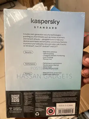 Kaspersky Standard Antivirus Software