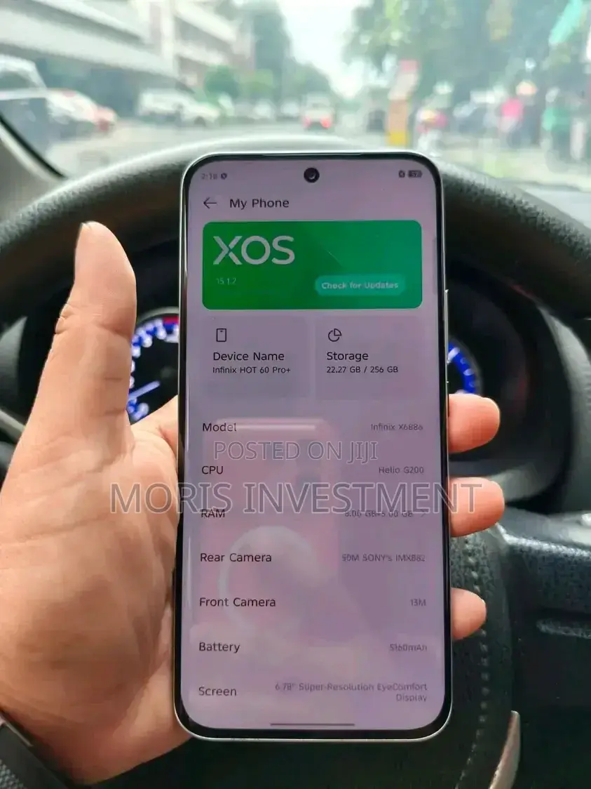 New Infinix Hot 60 Pro+ 256 GB Gray