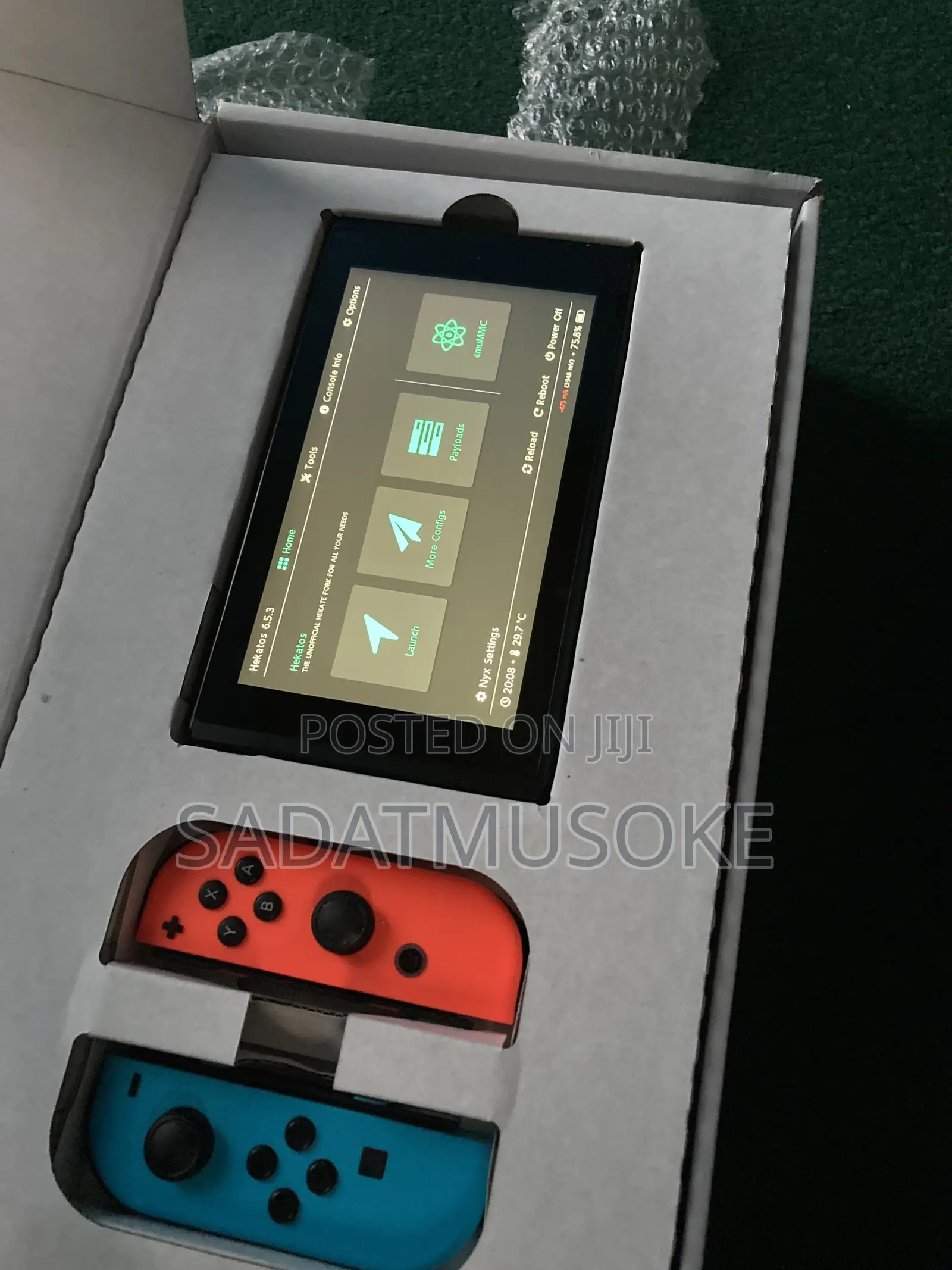 Nintendo Switch V2 Jailbreaked Free 40+ Games