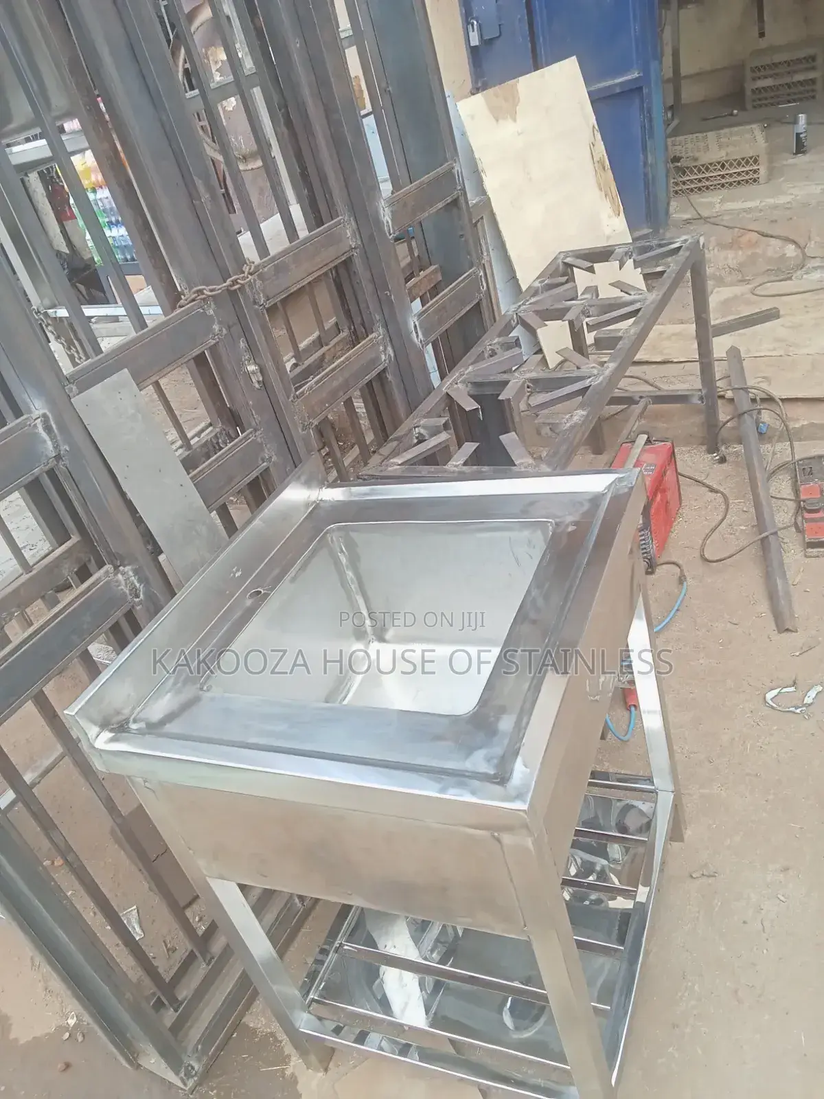 Commercial Single Sink Washing Basen