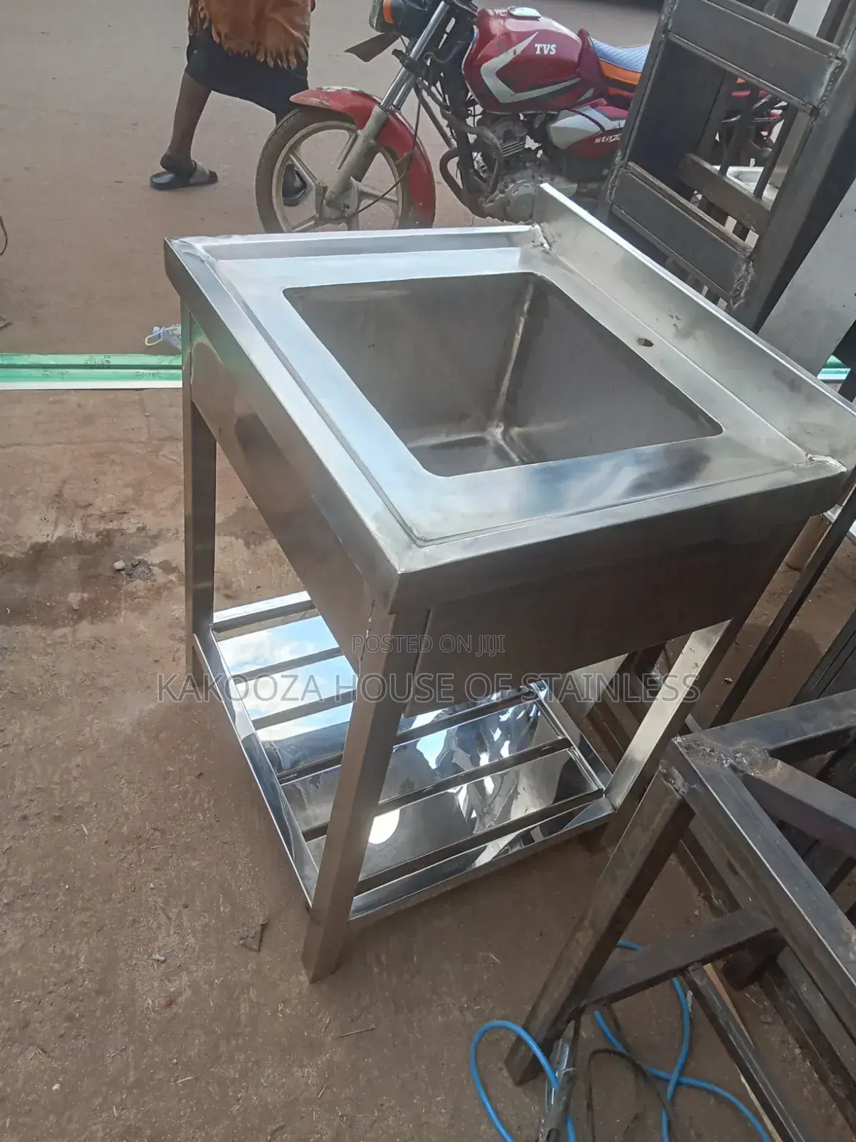 Commercial Single Sink Washing Basen