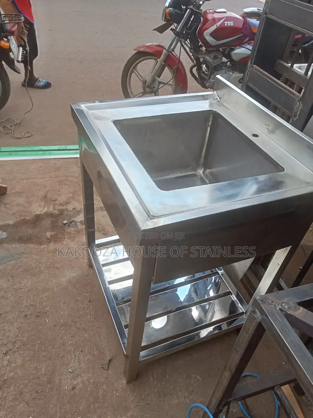 Commercial Single Sink Washing Basen