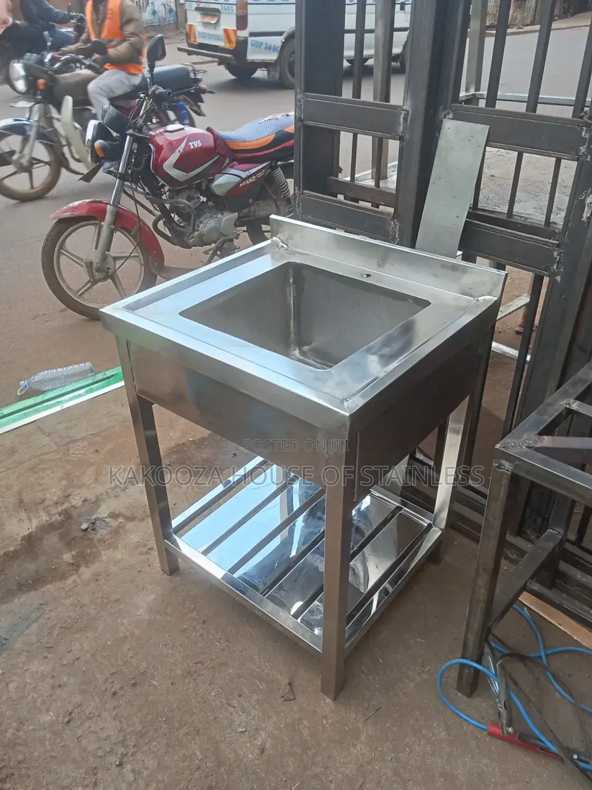 Commercial Single Sink Washing Basen