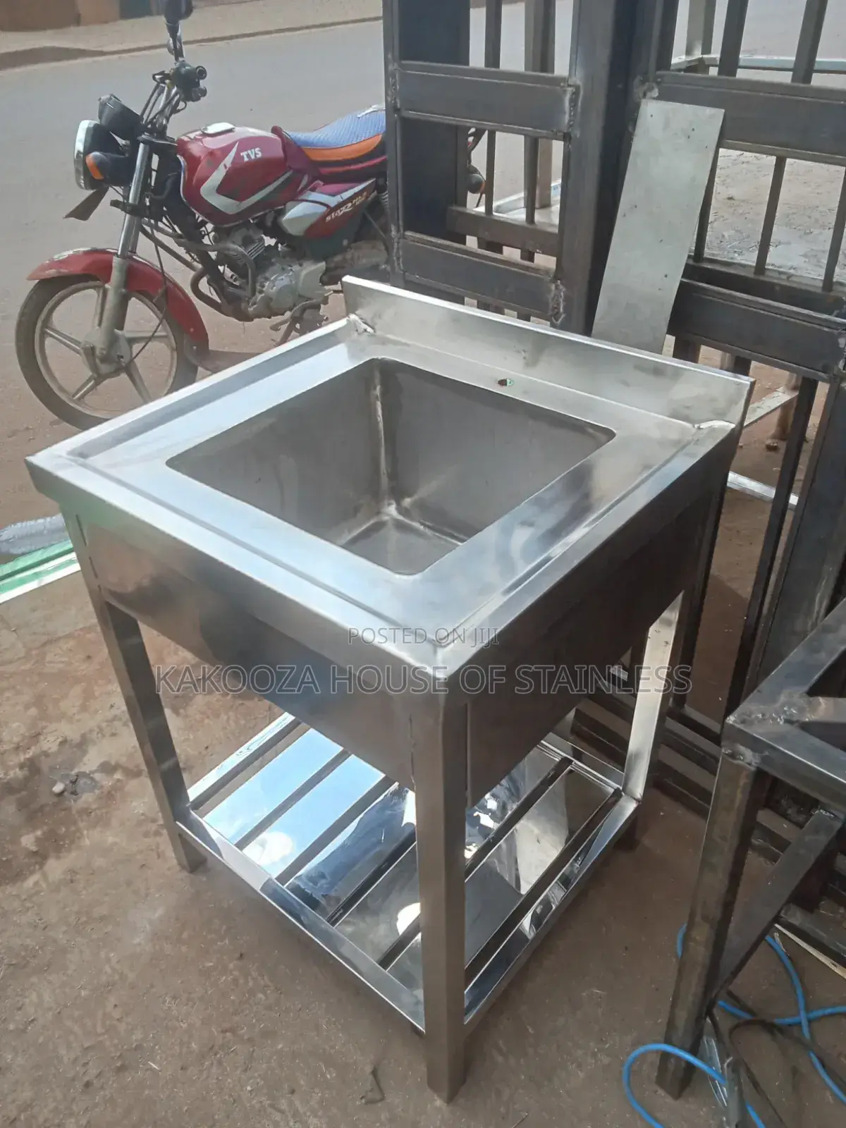 Commercial Single Sink Washing Basen