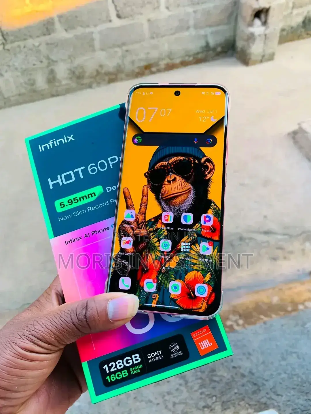 New Infinix Hot 60 Pro+ 256 GB Silver
