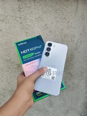 New Infinix Hot 60 Pro+ 256 GB Silver