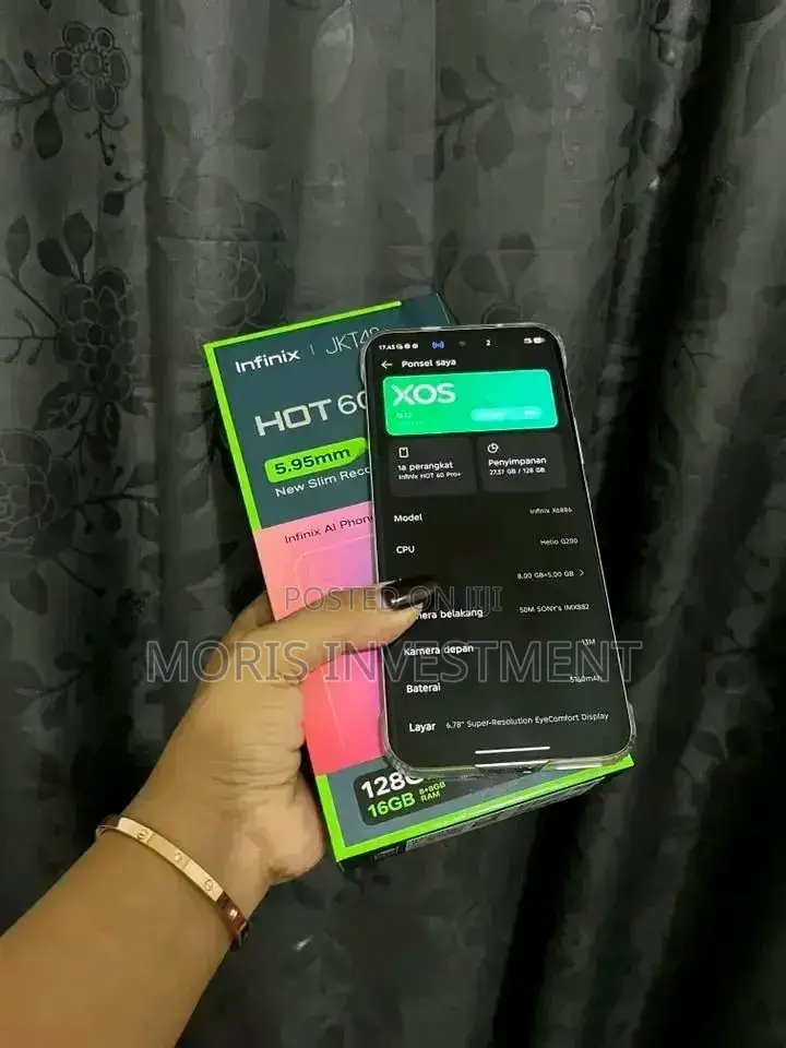 New Infinix Hot 60 Pro+ 256 GB Purple