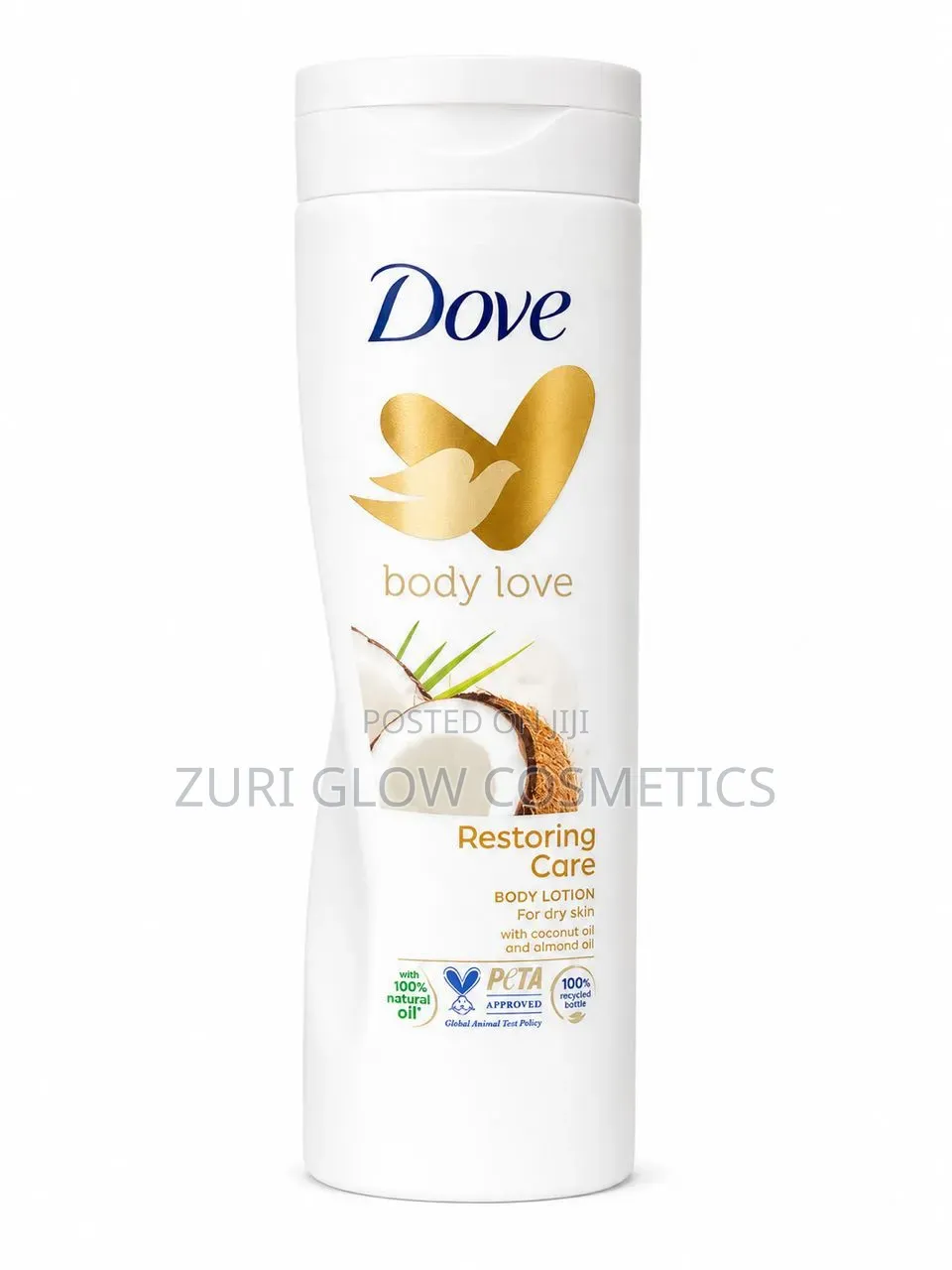 Dove Restoring Care Body Lotion With Coconut Oil and Almond Milk