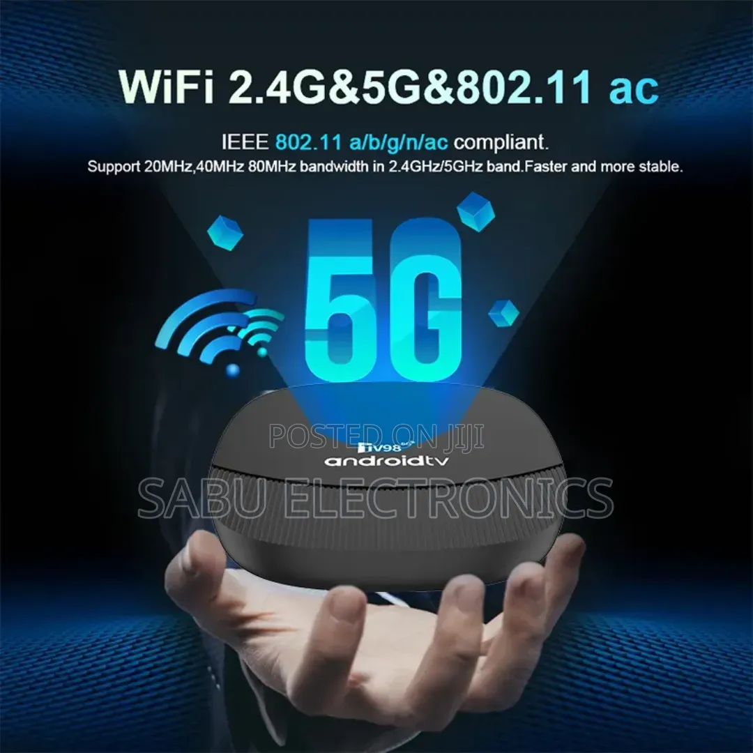 Android Tv Box - Android 14 - Wifi Ultra Hd Chromecast Built-in