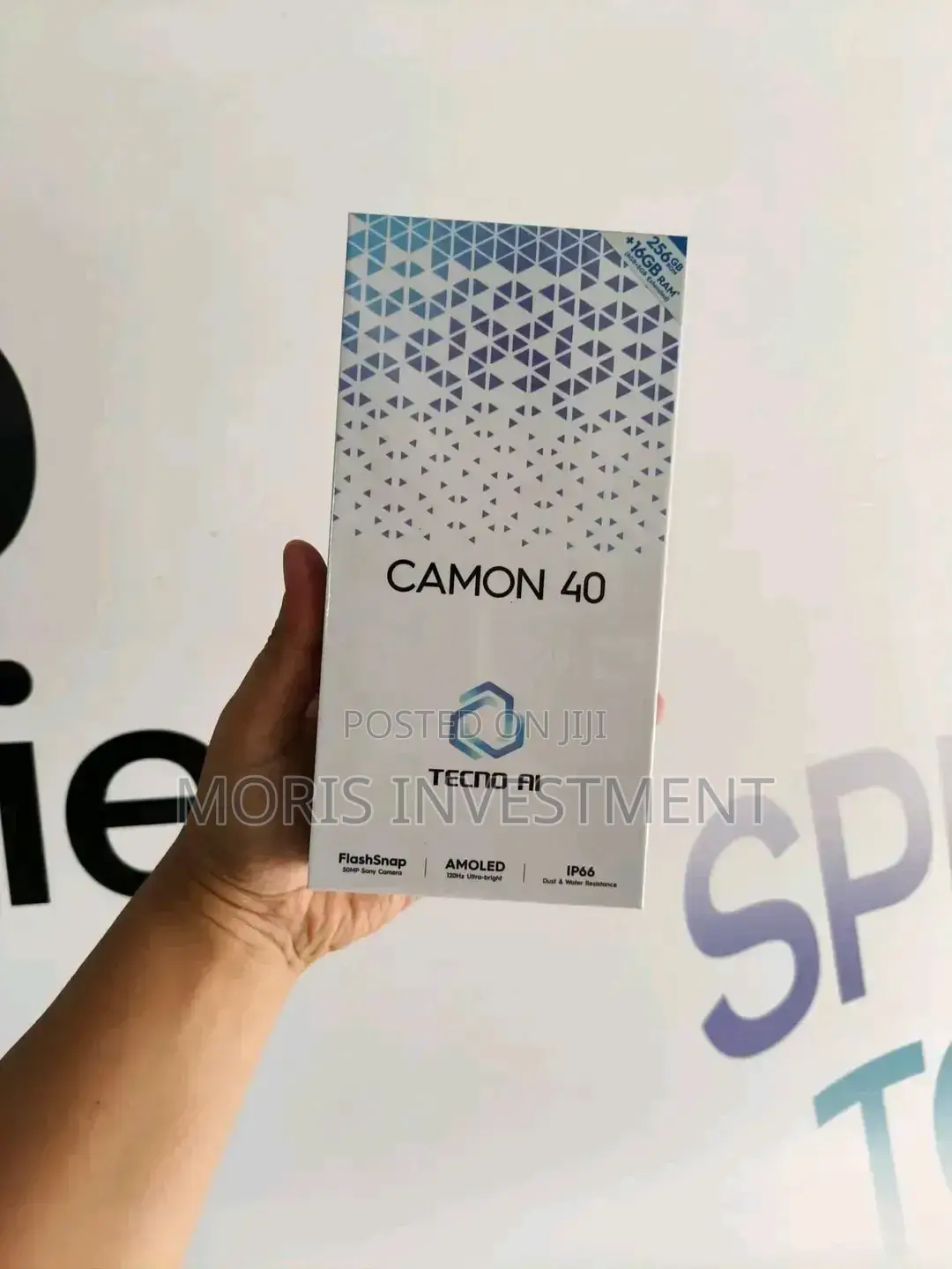 New Tecno Camon 40 Pro 5G 256 GB Black
