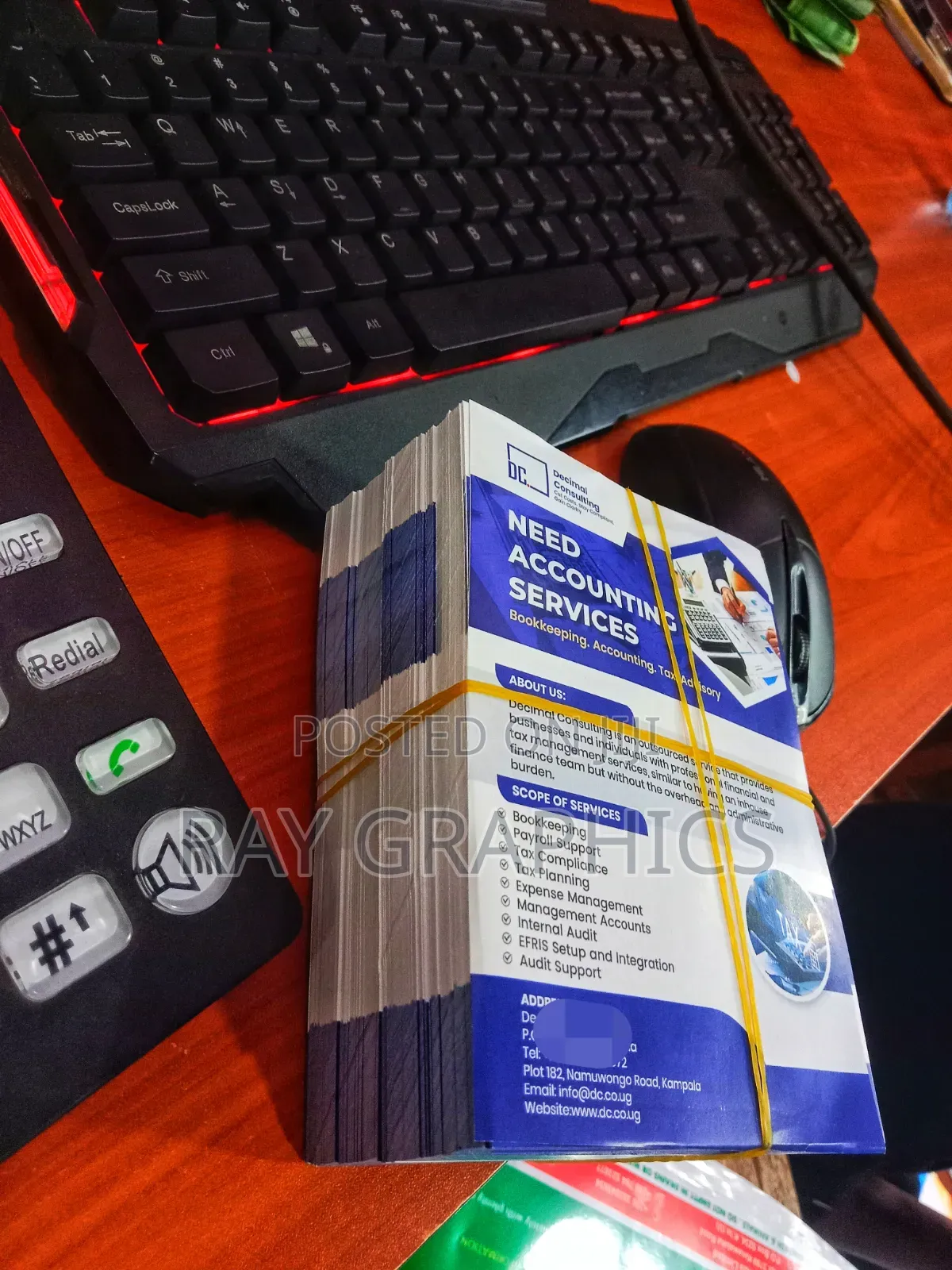 A6 Printed Business Flyers