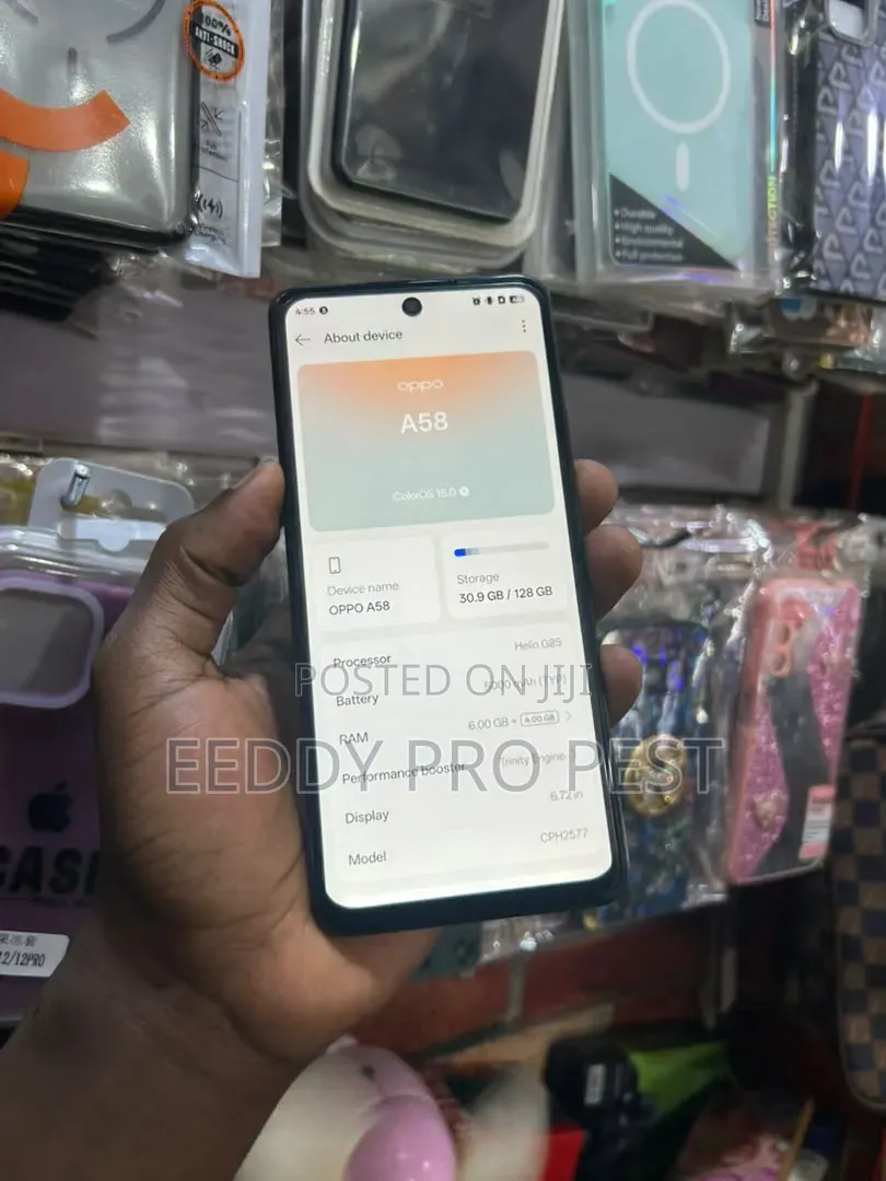 Oppo A58 128 GB Black