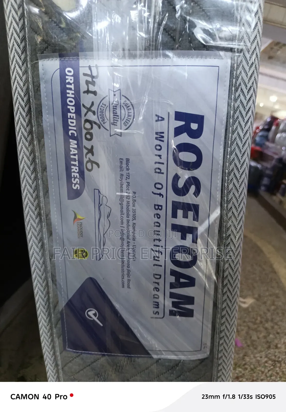 5x6x8 Inches. Orthopedic Medical Mattresses. Rosefoam