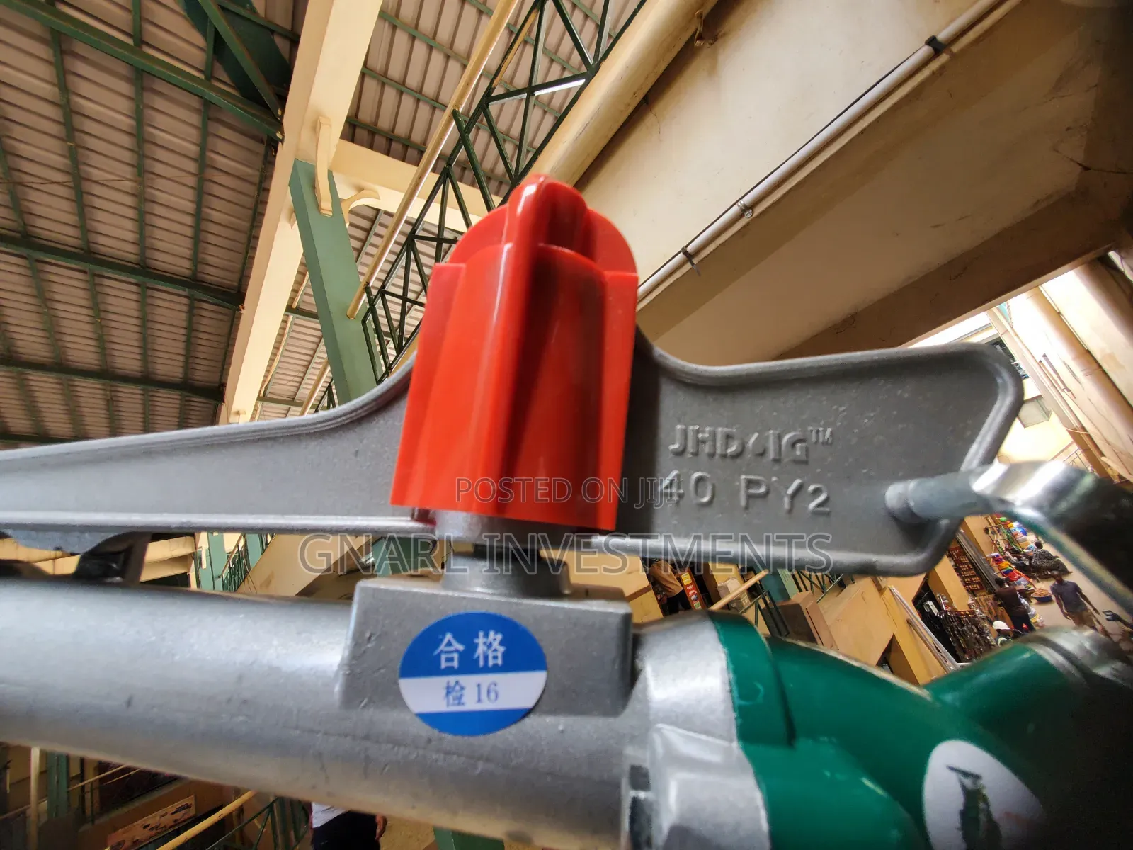 Heavy-Duty 23-40 Agricultural 2" Rain Gun Sprinkler