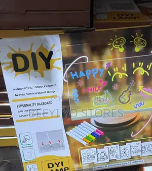 Diy Acrylic Luminescent Lamp – Personality Billboard
