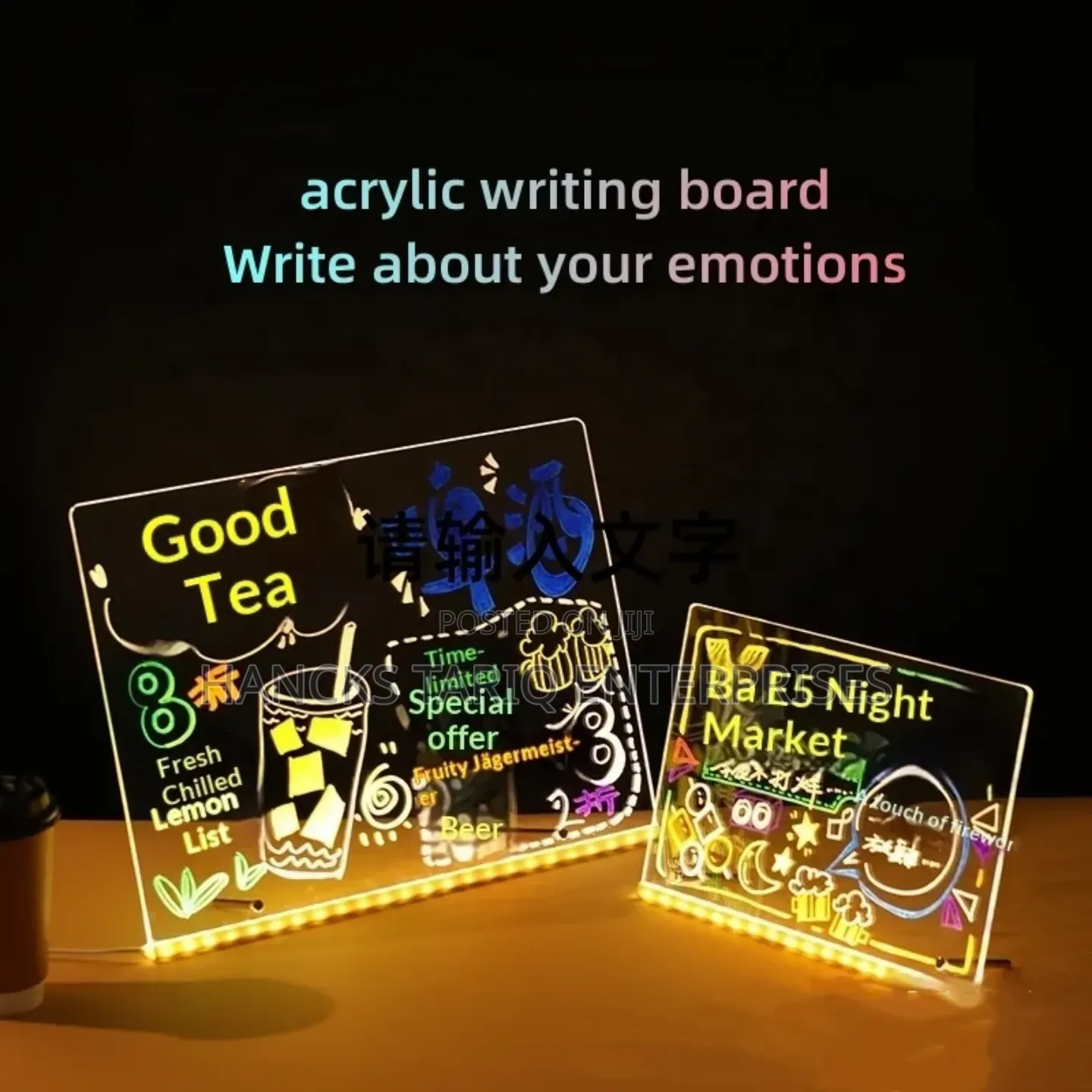 Diy Acrylic Luminescent Lamp – Personality Billboard
