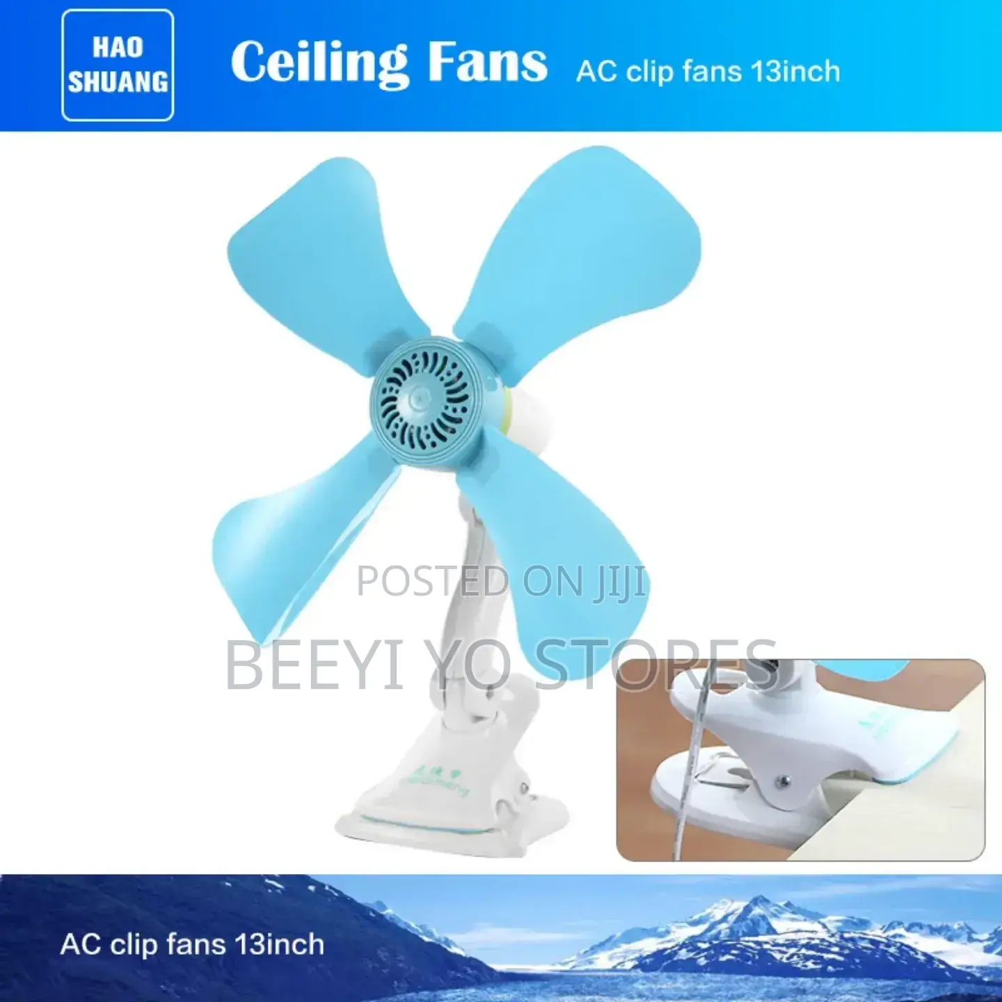 Energy-Saving Clip Fan (Model Fc01-660)