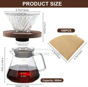 600mls Coffee Pot